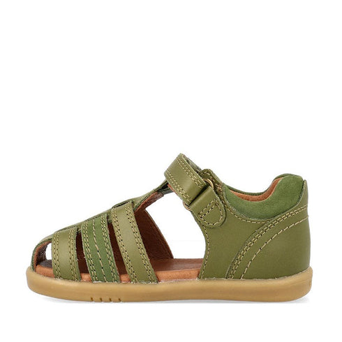 Bobux IWalk Roam Sandal Sea Kelp Green Closed Toe 626028